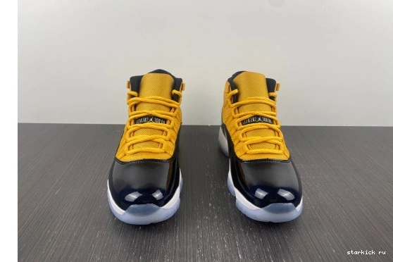 AJ11 yellow black Jordan Air and 11 0312